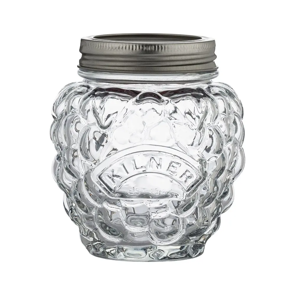 KILNER BERRY GLASS FRUIT PRESERVING JAR 400ml - Home & Garden