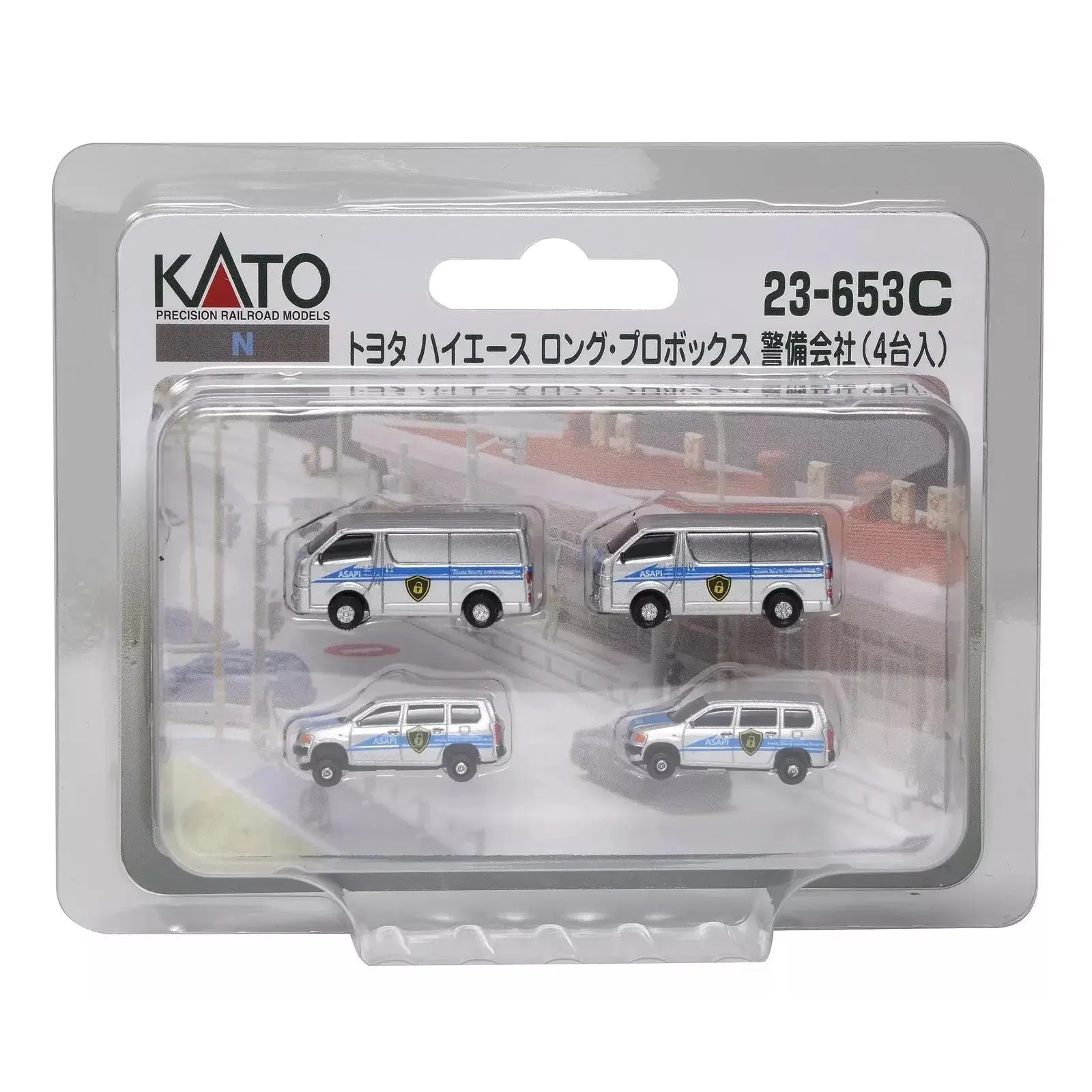 N Toyota Hiace Probox Security Company 4pc - Hobbies