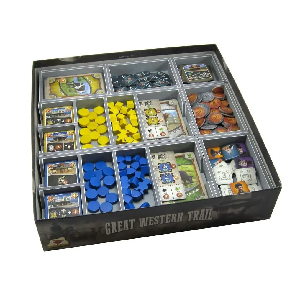 Folded Space Game Inserts Divider Tray For Great Western Trail 2nd Edition - Toys & Games