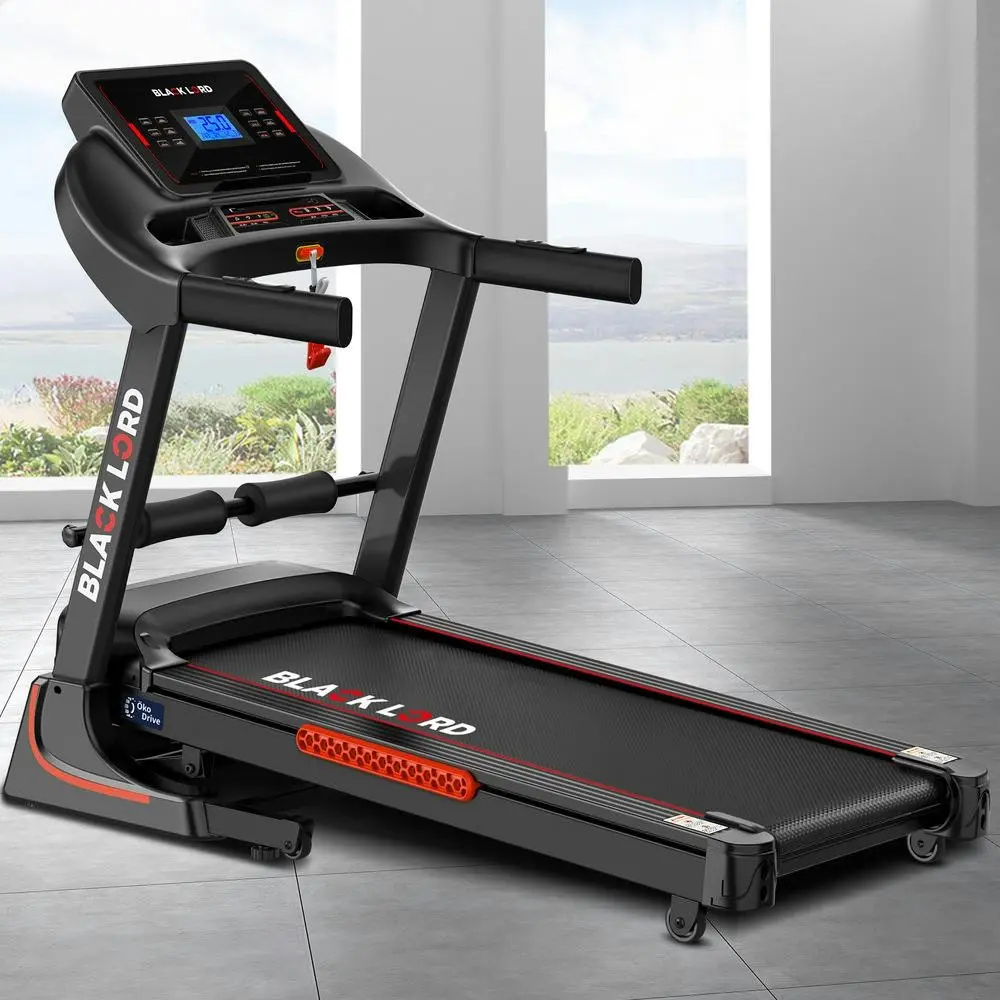BLACK LORD Incline Electric Running Machine Treadmill - Furniture