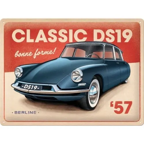 Nostalgic Art Large Sign 30x40cm Metal Wall Hanging Decor Classic DS19 Berline - Home & Garden