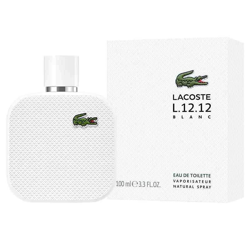 Lacoste L.12.12 Blanc 100ml EDT (M) SP - Beauty