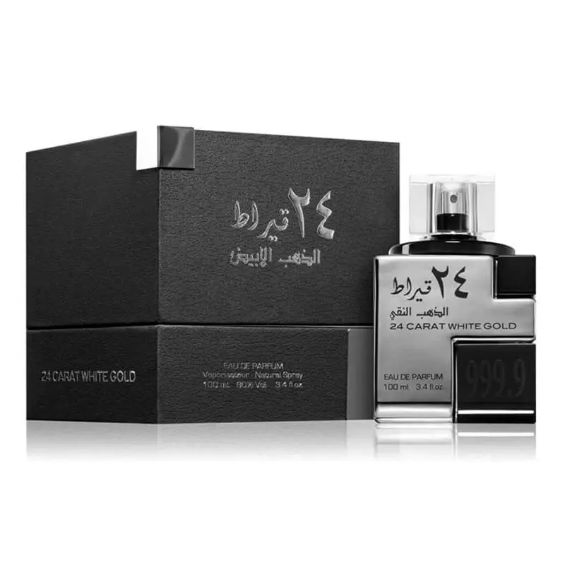 Lattafa Perfumes 24 Carat White Gold 100ml EDP (Unisex) SP - Beauty