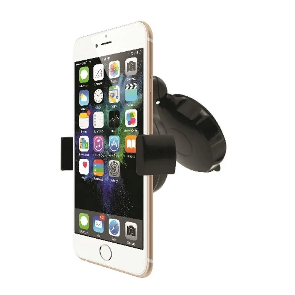 3sixT Pivot Adjustable Car Window/Dashboard Mount/Holder For Smartphone Black - Electronics