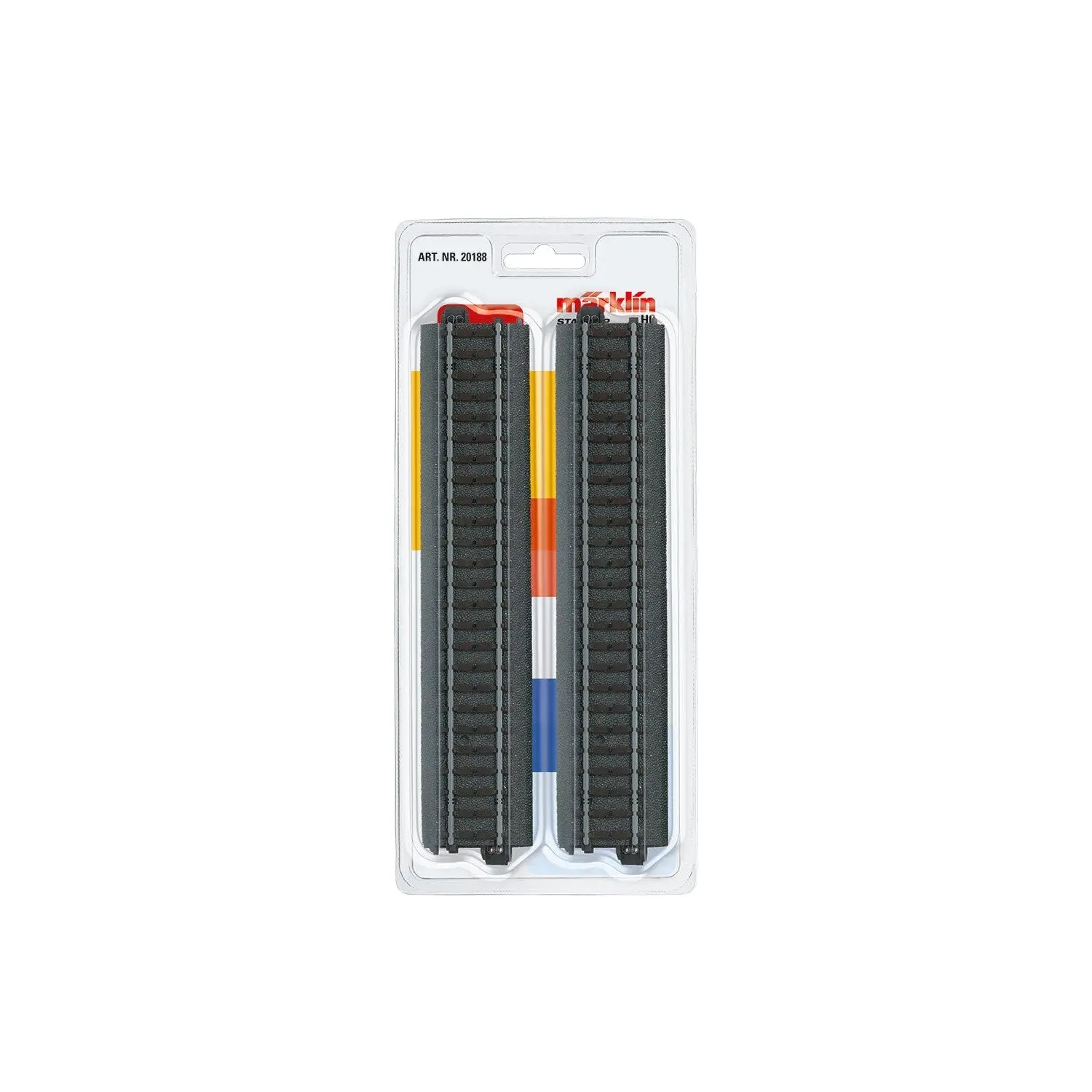HO C-Track Straight 188mm 4pc