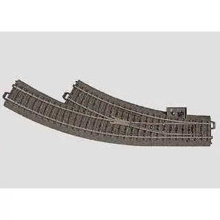 HO CTrack R/H Manual Curved Turnout - Hobbies