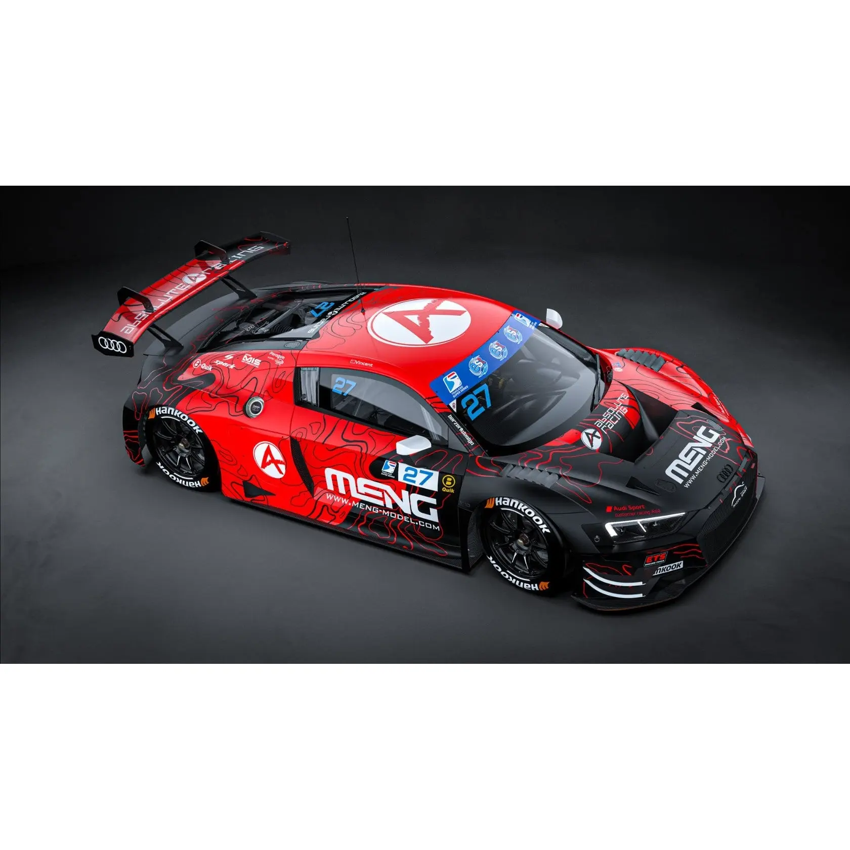 1/24 Audi R8 LMS GT3 EVO II Plastic Model Kit - Hobbies