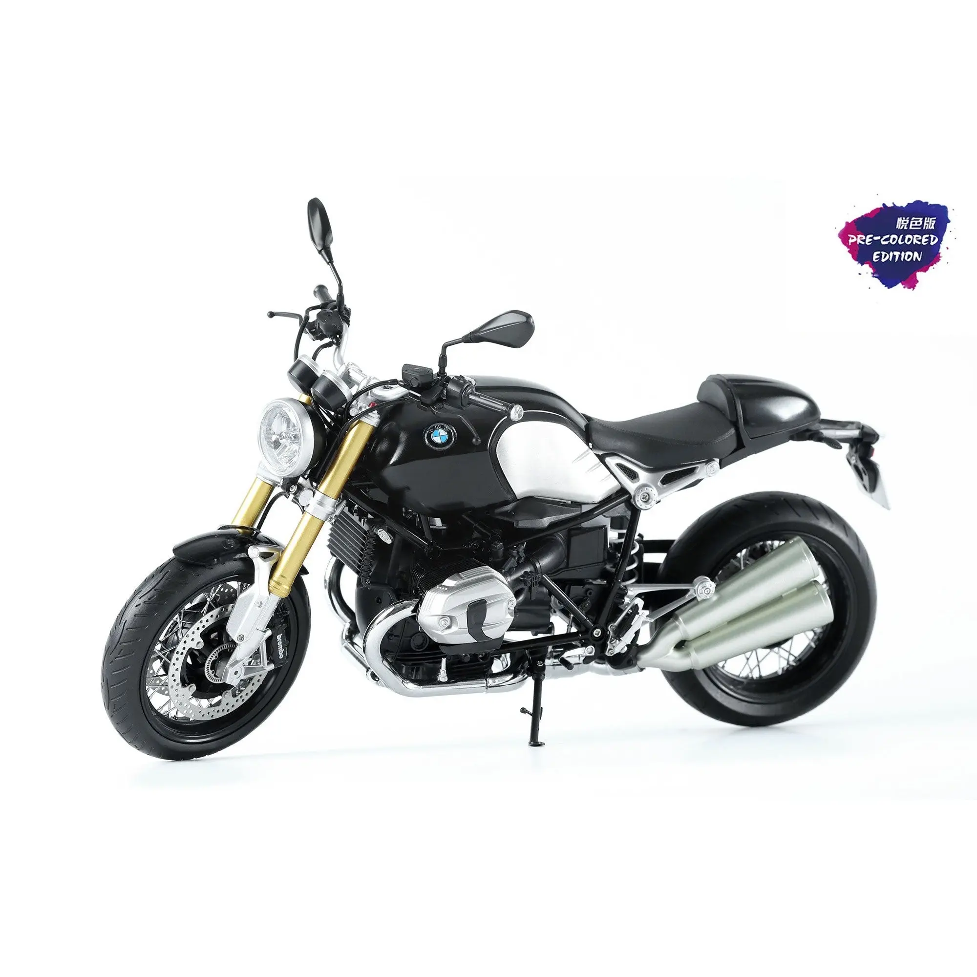 1/9 BMW R nineT (Pre-Coloured Edition) Plastic Model Kit