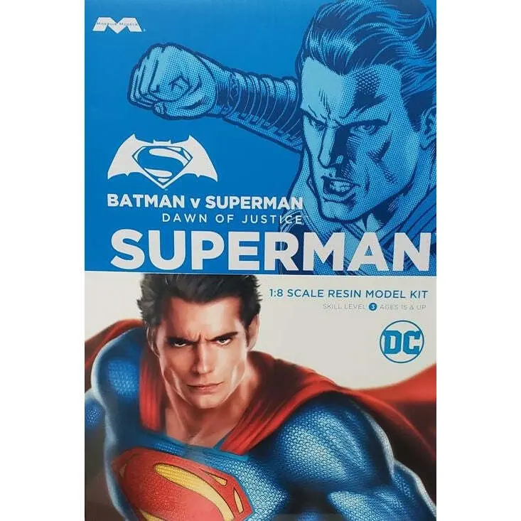 1014 1/8 Superman BvS Resin Plastic Model Kit - Hobbies