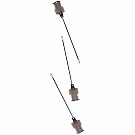 Livingstone Reusable Needles Luer Lock Gauge 25 x 100mm Stainless Steel - Commercial