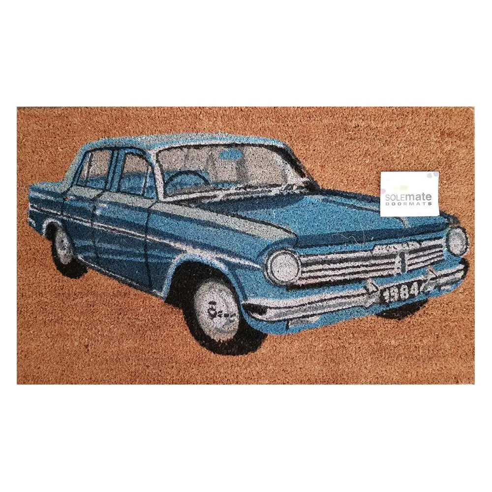 Solemate Latex Backed Coir EH Holden 45x75cm Slim Outdoor Stylish Doormat - Home & Garden