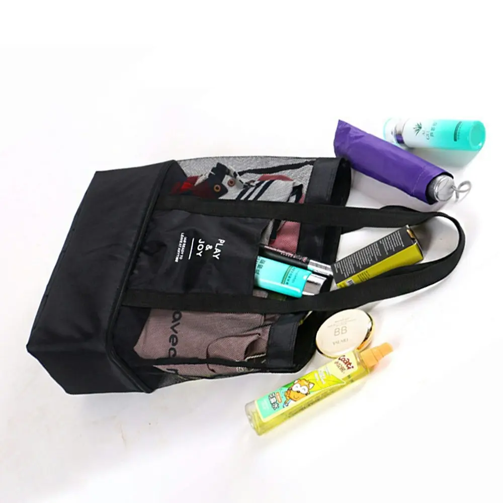 Portable Shoulder Thermal Bag Double Deck Picnic Bag Travel Outdoor Storage Bag - Home & Garden
