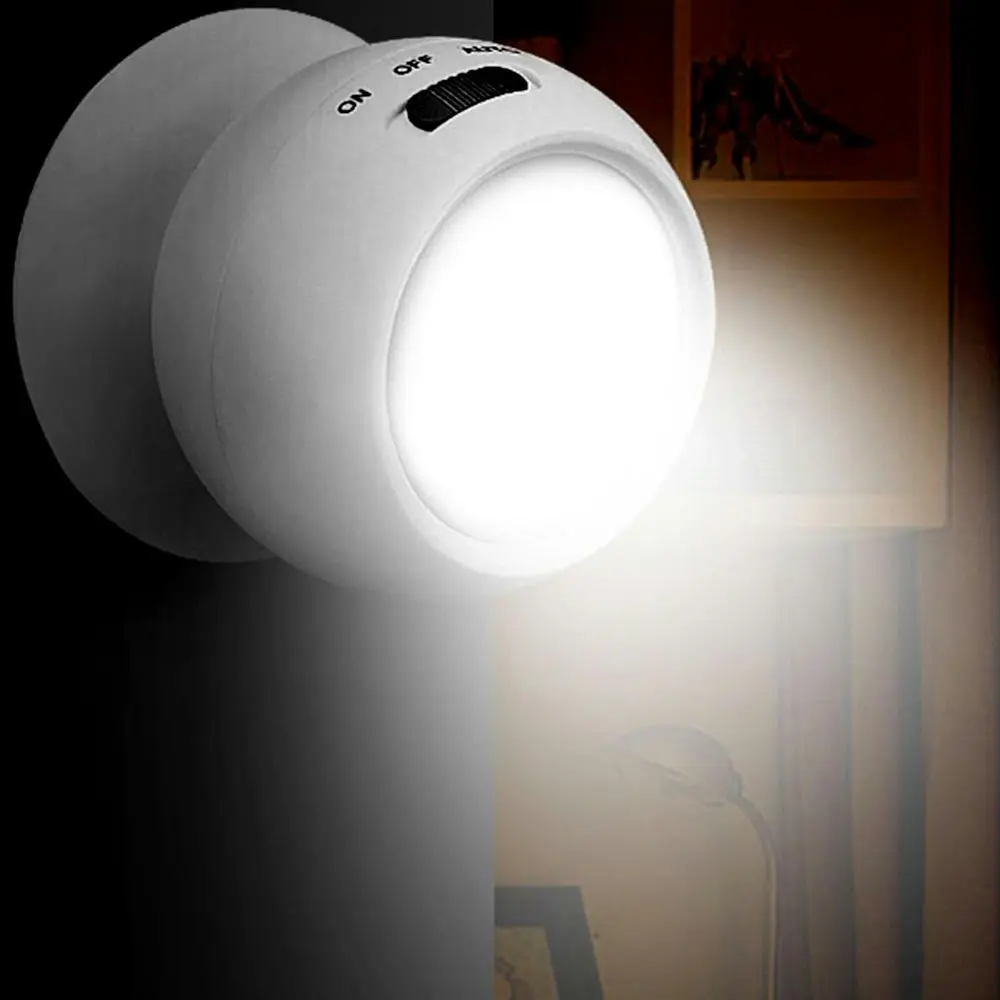 360¡ã LED Motion Sensor Closet Light Automatic Light Sensing Wireless Night Light - Home & Garden