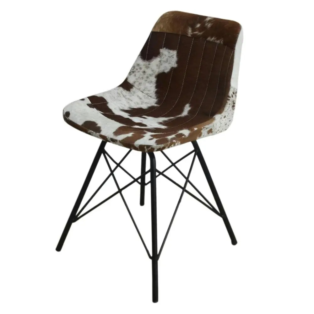 Set Of 2 Eames Replica Inspired Cozy Cowhide Dining Chair - Furniture
