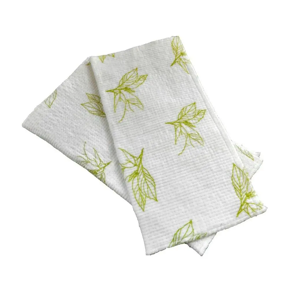 2pc Full Circle Super Absorbent 29cm Cotton Cleaning Cloth Kitchen Dishcloth Set - Home & Garden