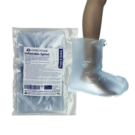 Livingstone Inflatable Splint Foot and Ankle - Commercial