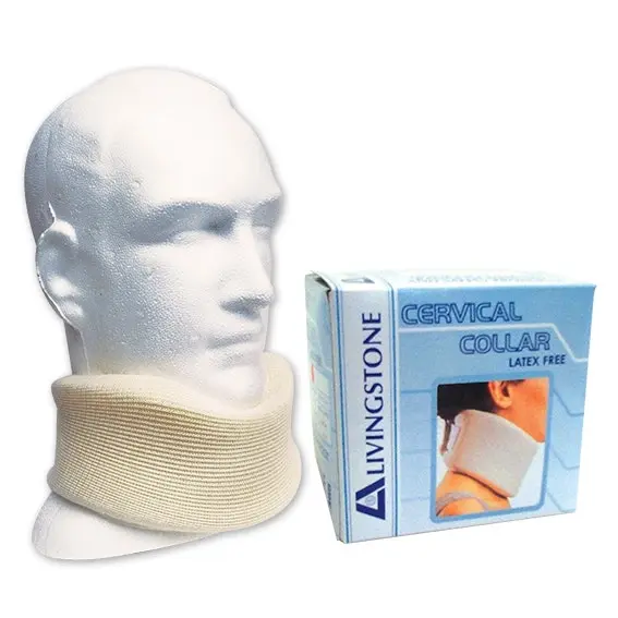 Livingstone Soft Foam Cervical Neck Collar In Display Box Medium - Commercial