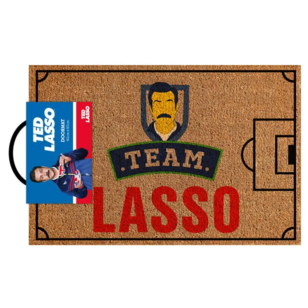 Ted Team Lasso Soccer/Football Themed Novelty Front Door Entrance Doormat - Home & Garden