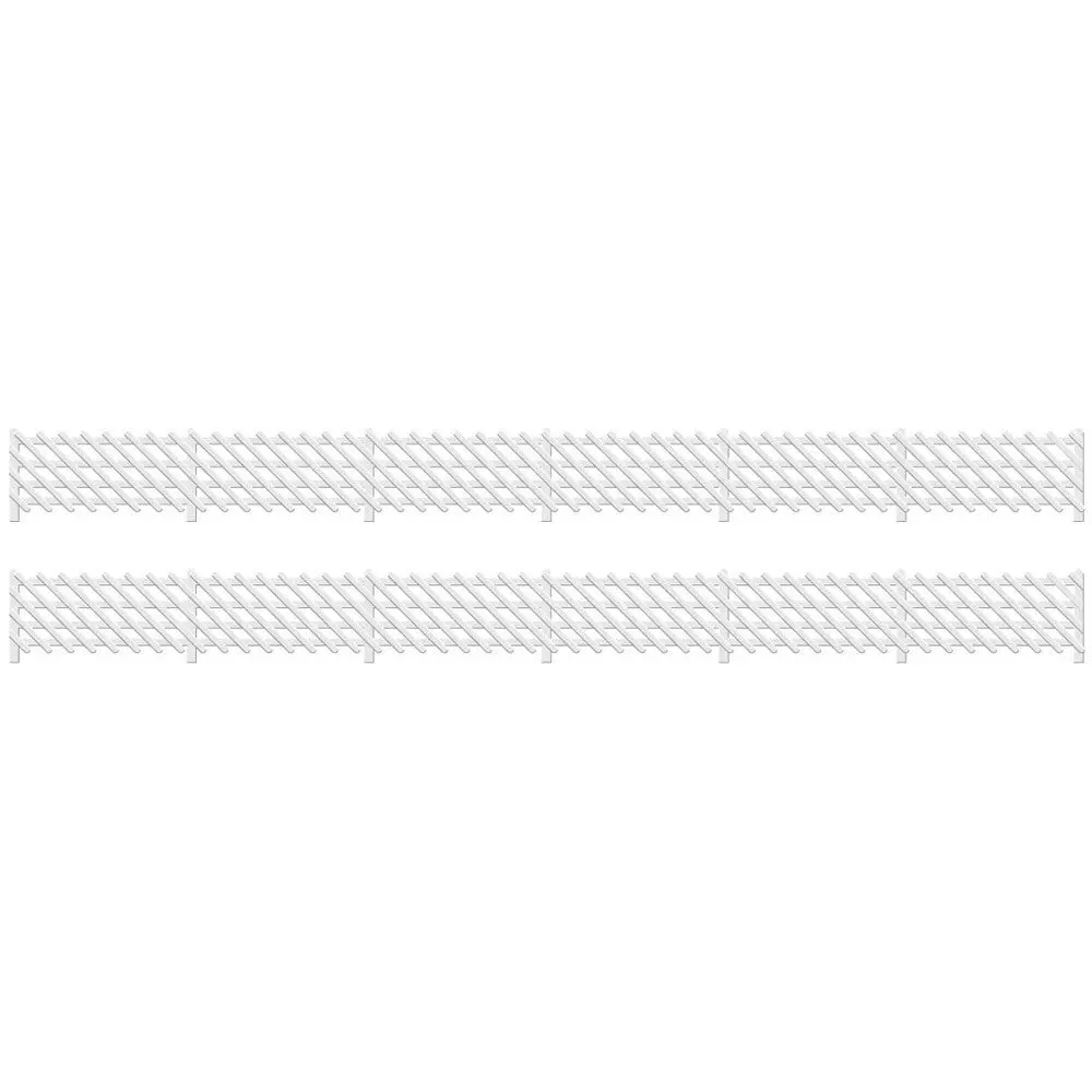 OO Ratio LMS Mr Station Fencing White - Hobbies