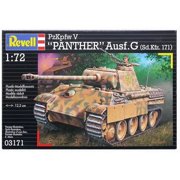 1/72 PzKpfw V Panther Ausf.G (Sd.Kfz.171) - Hobbies