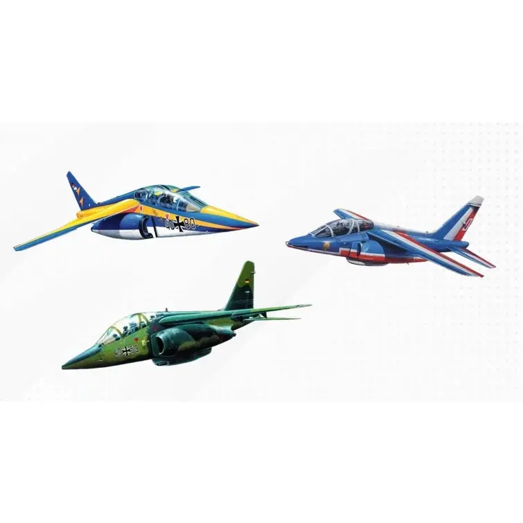 1/144 50th Anniversary French Alpha Jet (Triple Set) - Hobbies