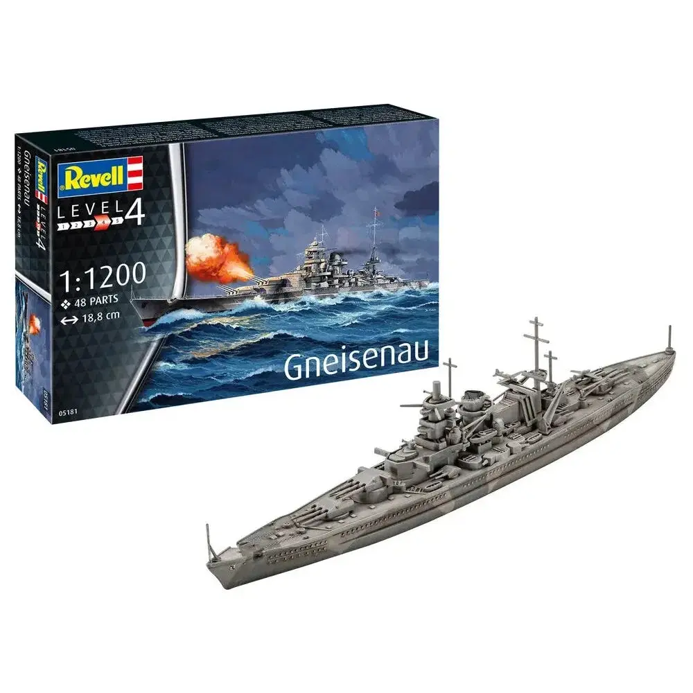 1/1200 Battleship Gneisenau - Hobbies