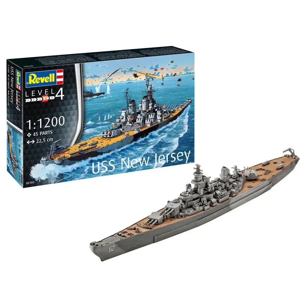 1/1200 Battleship USS New Jersey - Hobbies
