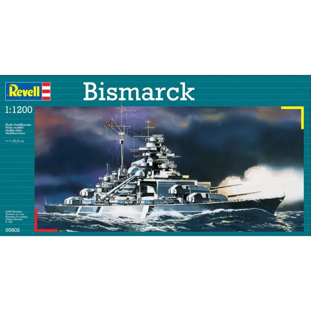1/1200 Bismarck - Hobbies