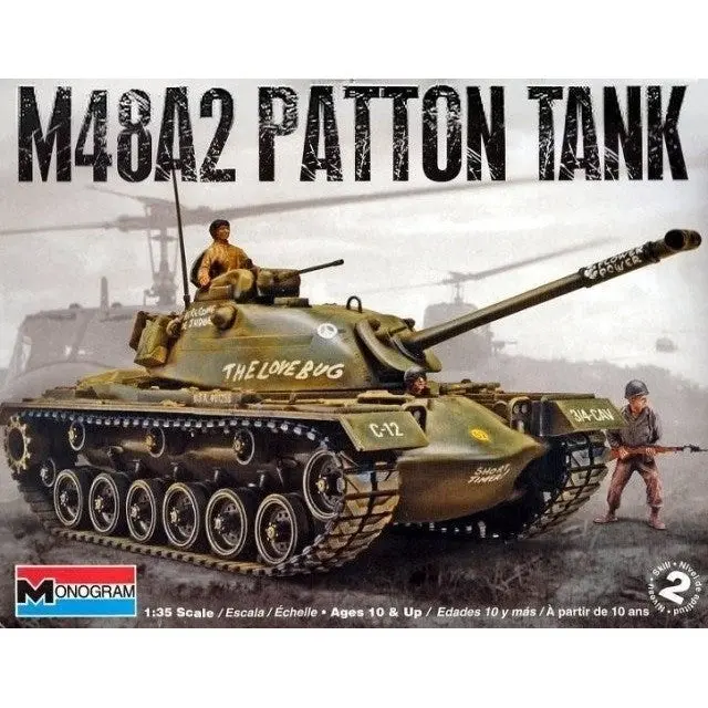 1/35 M48A2 Patton Tank - Hobbies