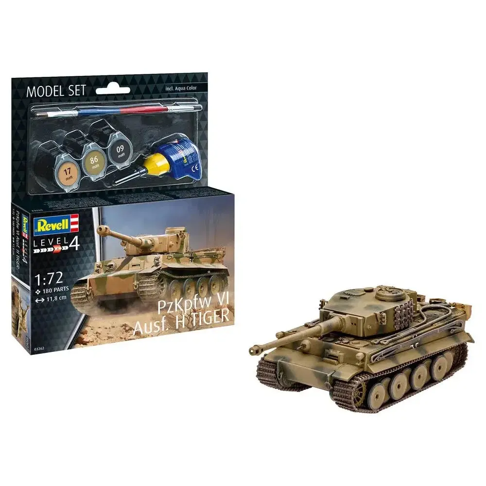 1/72 PzKpfw VI Ausf. H Tiger Model Set - Hobbies