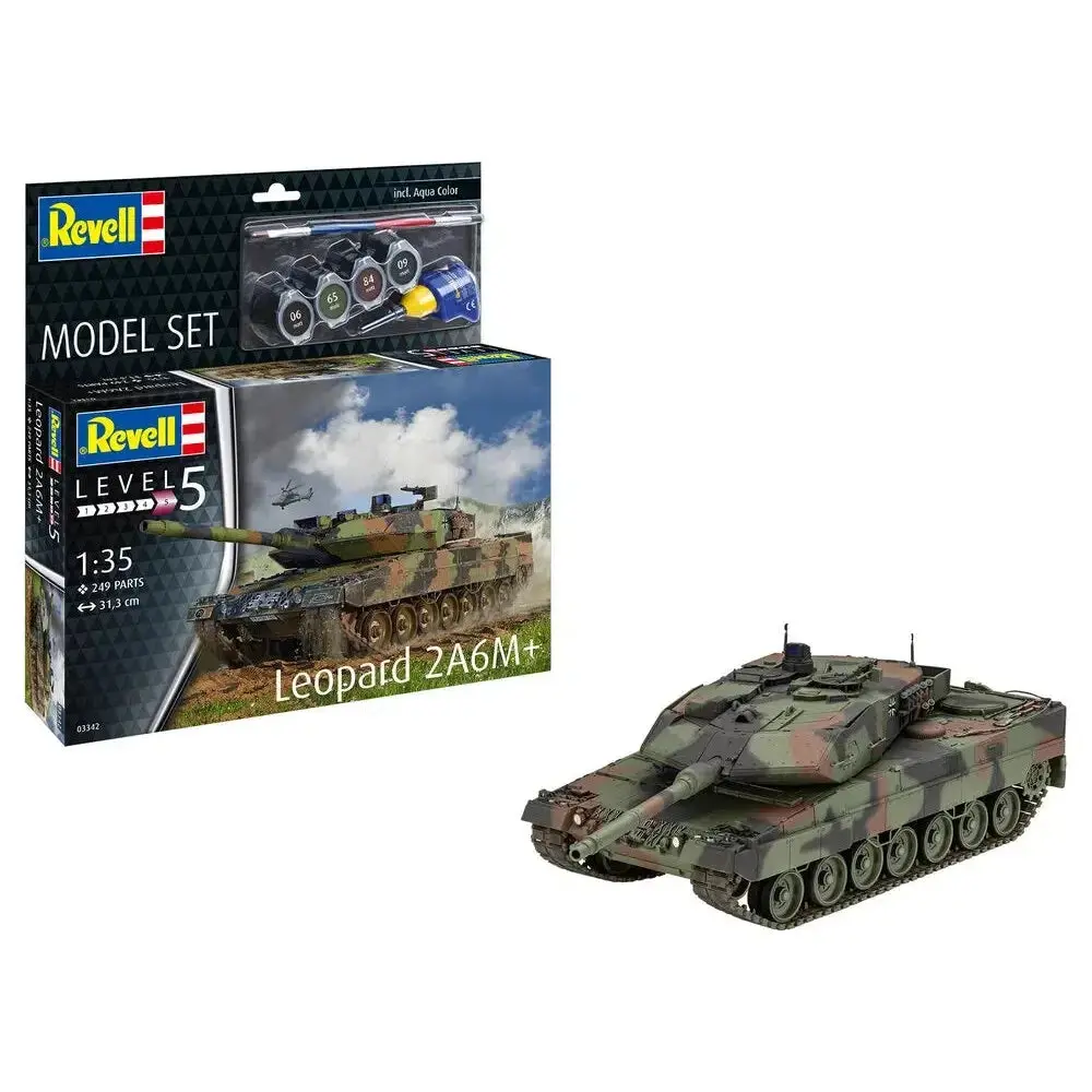 1/35 Leopard 2 A6M+ Model Set - Hobbies