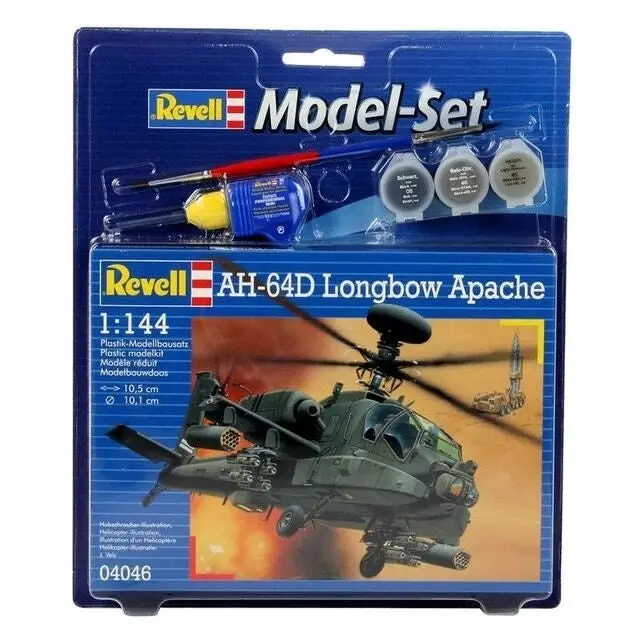 1/144 AH64D Longbow Apache Model Set - Hobbies