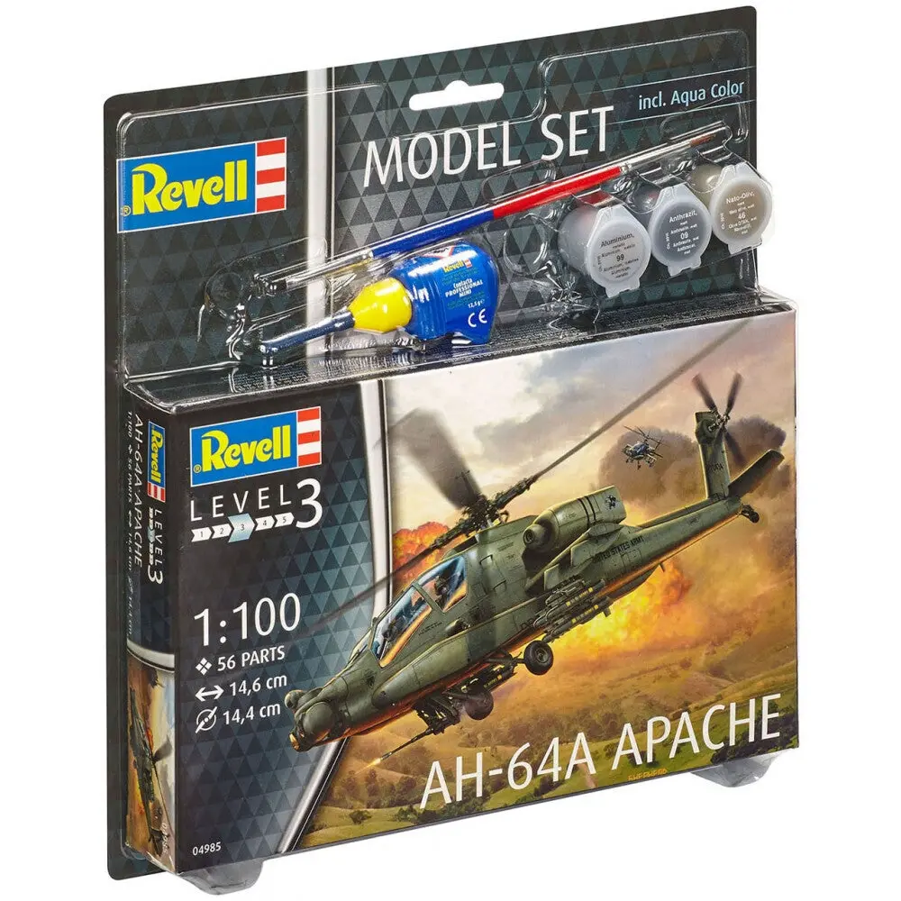 1/100 AH64A Apache Model Set - Hobbies