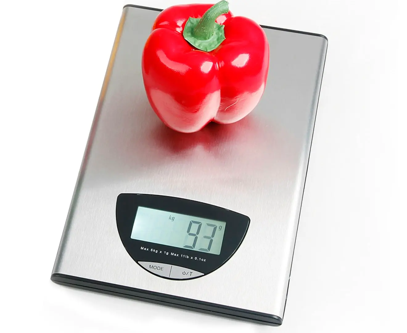TODO 5Kg Stainless Steel Kitchen Scale Lcd Display 1G Graduation 5000G - Home & Garden