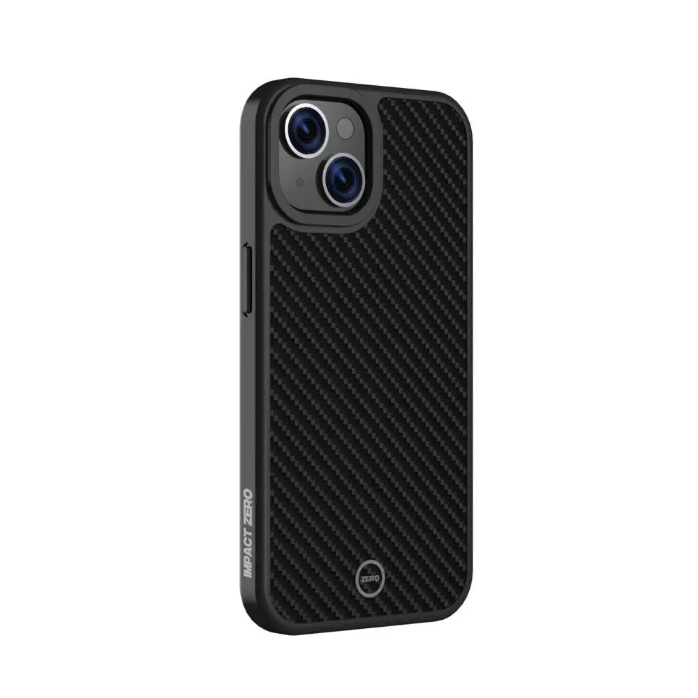 3sixT Impact Zero Kevlar Premium Case Protective Cover For iPhone 14 Pro Black - Electronics