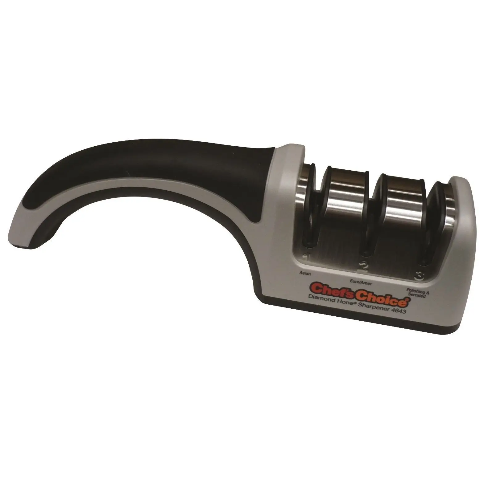 CHEF'S CHOICE DIAMOND HONE MANUAL KNIFE SHARPENER MODEL PRONTO 4643 - Home & Garden