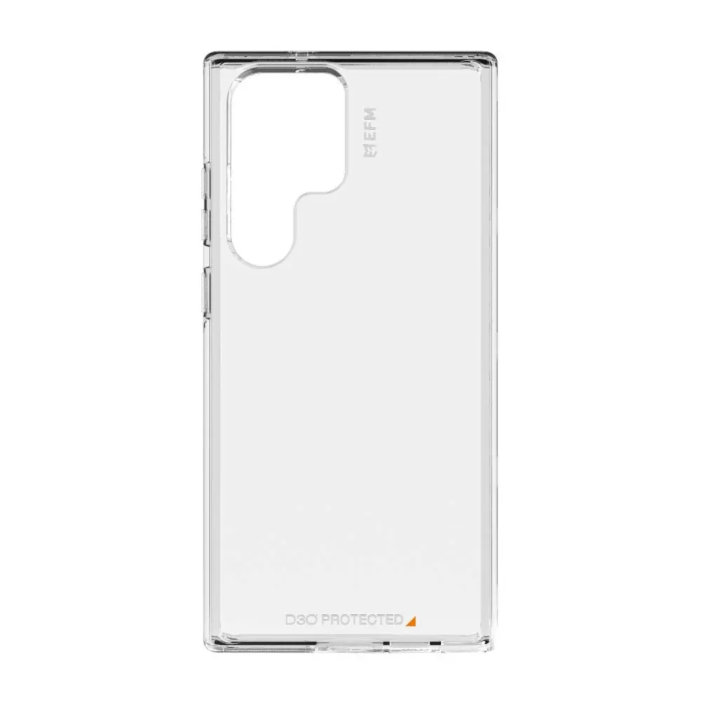 EFM Alta Crystalex Phone Case Armour For Samsung Galaxy S23 Ultra Crystal Clear - Electronics