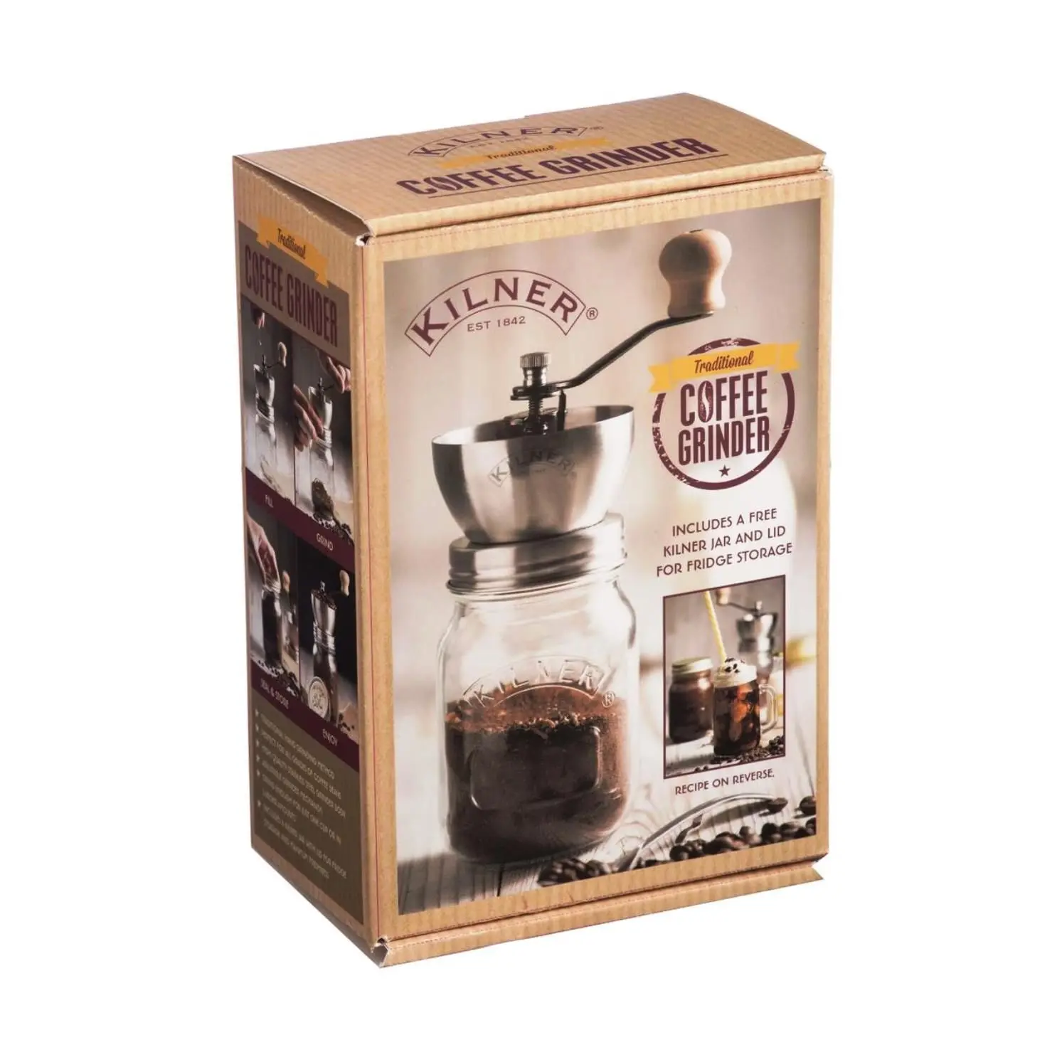 KILNER TRADITIONAL COFFEE GRINDER - Home & Garden