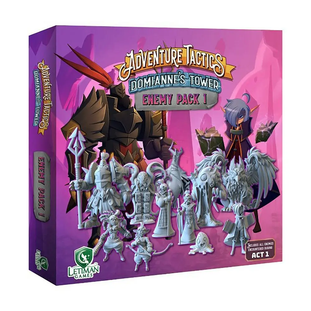 Letiman Games Adventure Tactics Enemy Pack 1 Interactive Fun Play Board Game - Toys & Games