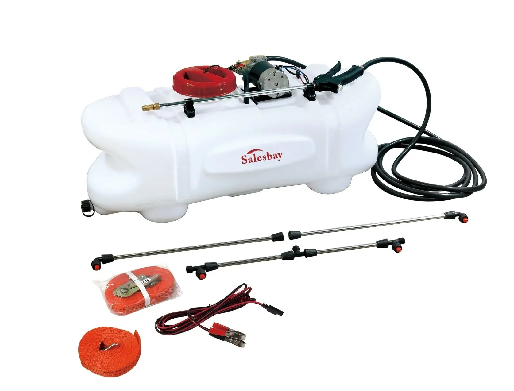 Elora Electric Weed Sprayer 100l Atv Boom Tank Chemical Farm Spray Water Pump - Home & Garden