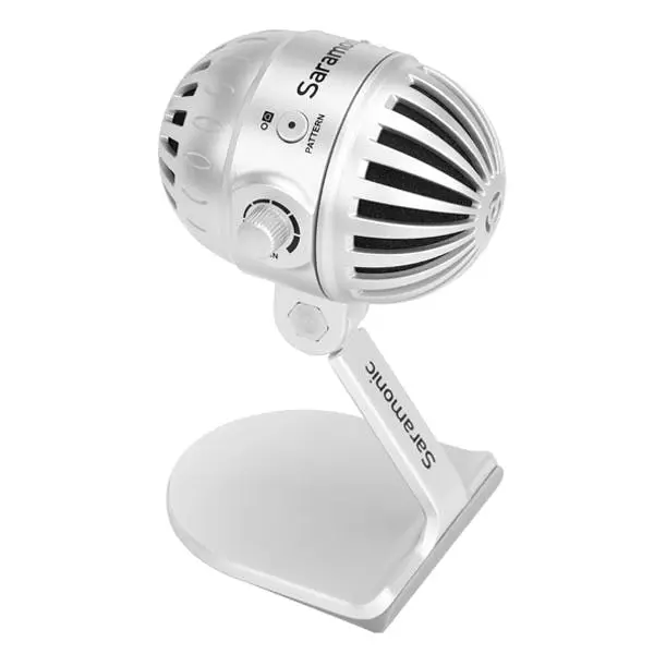 Saramonic SmartMic MTV500 USB Cardioid Desktop Microphone f/ Mobile/Computer SLV - Electronics
