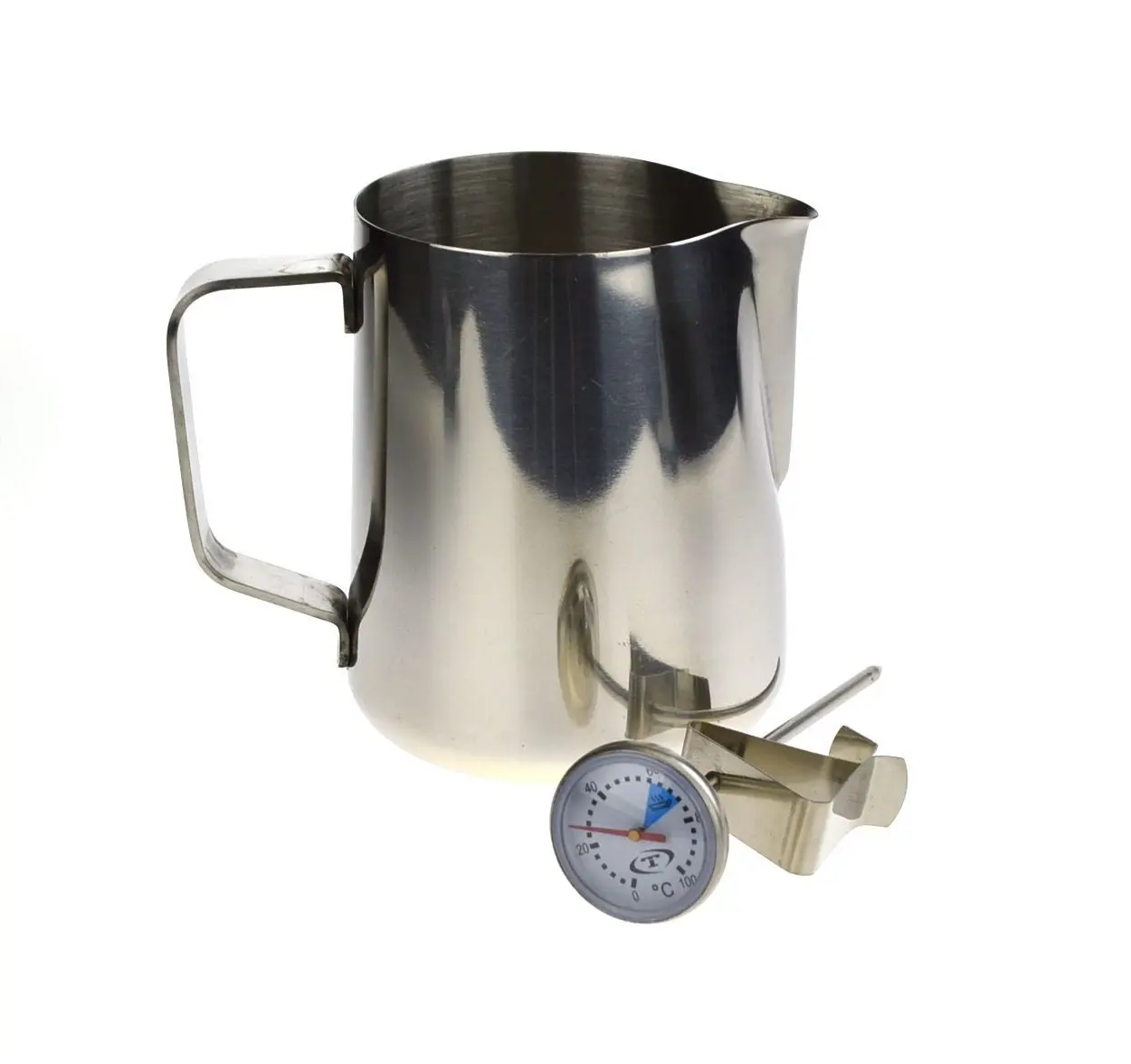 CATERCHEF 1 LITRE MILK JUG AND THERMOMETER SET - Home & Garden