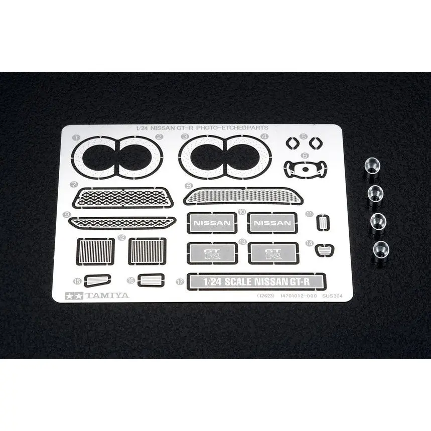 1/24 Nissan GT-R Photo-Etched Parts