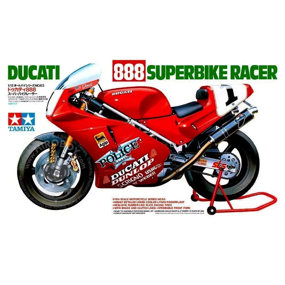 1/12 Ducati 888 Superbike - Hobbies