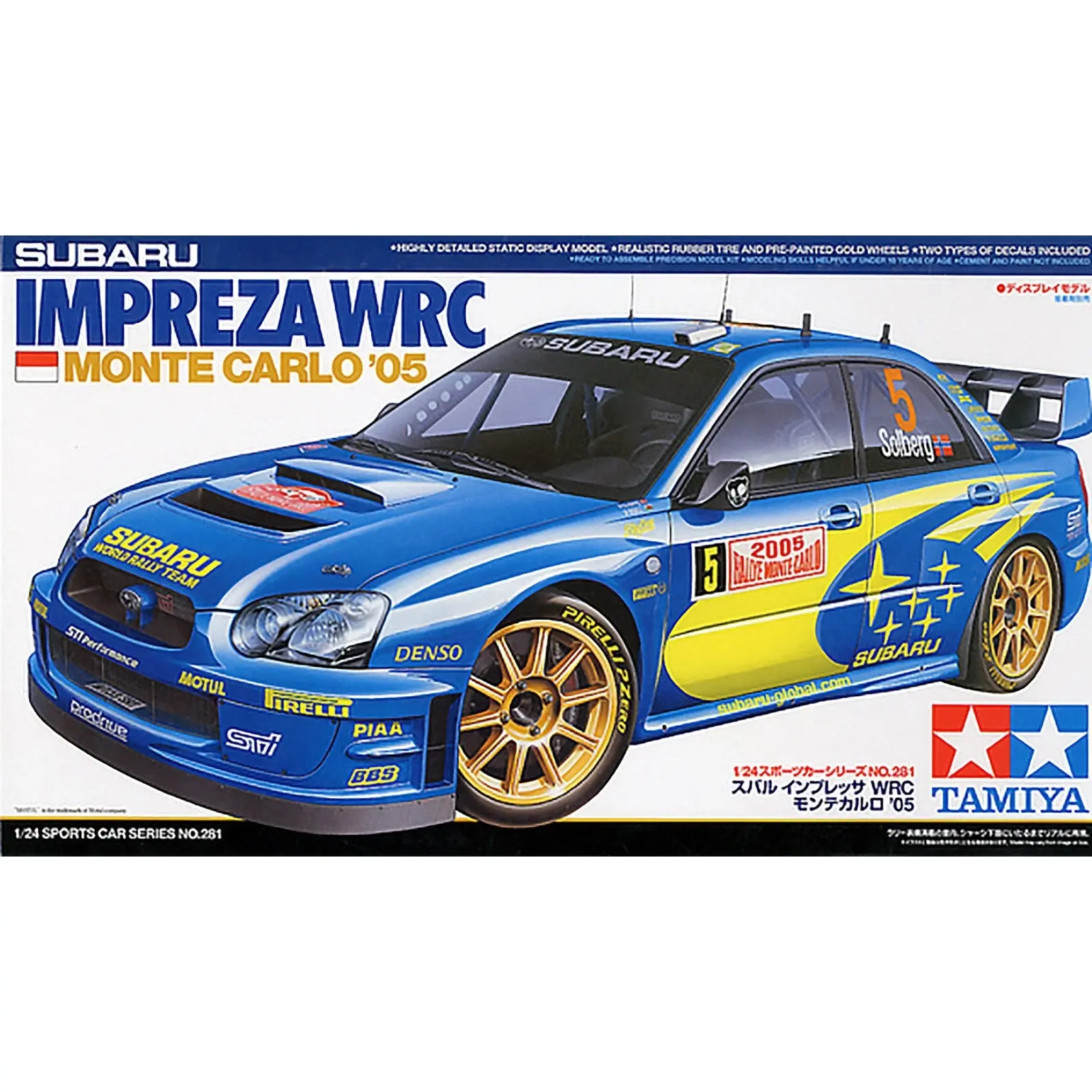1/24 Subaru Impreza WRC Monte Carlo 2005 - Hobbies
