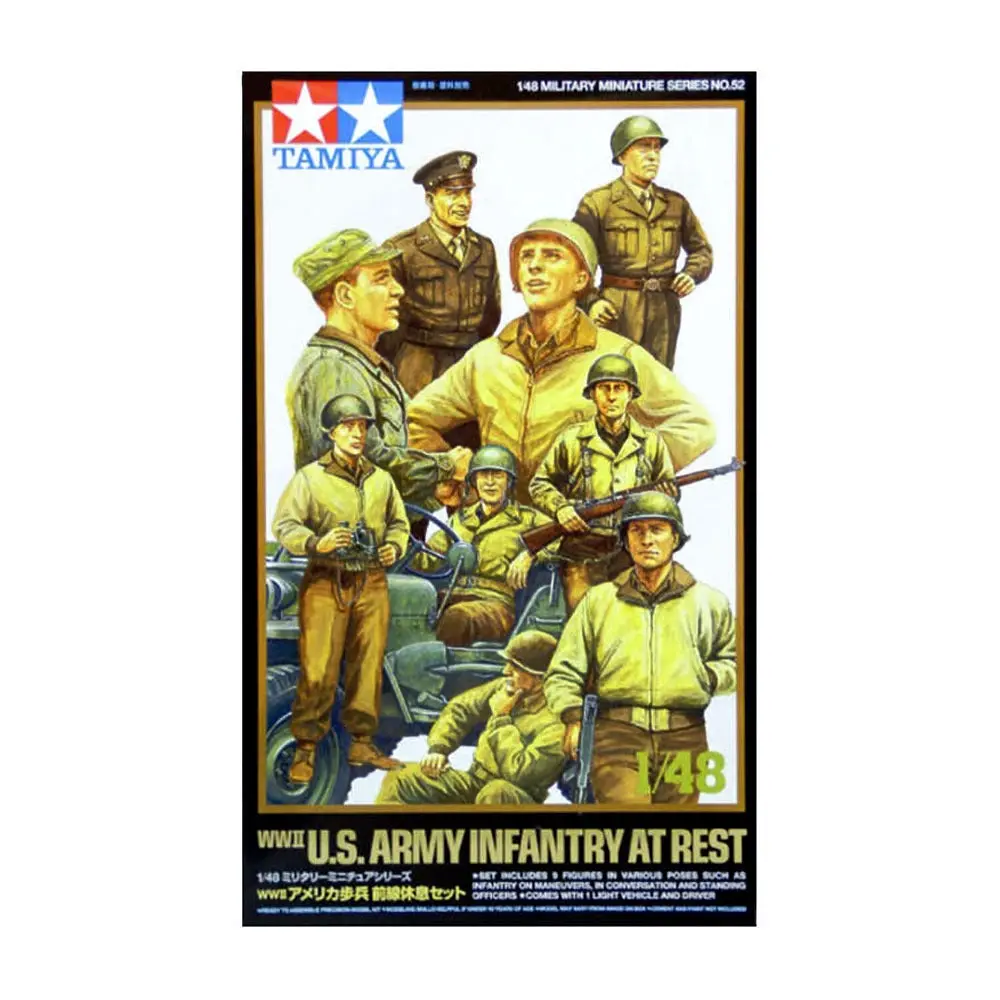 148 WWII US Army Infantry at Rest - Hobbies
