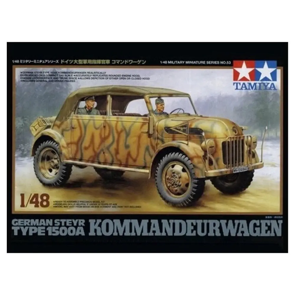 1/48 German Steyr Type 1500A Kommandeurwagen - Hobbies