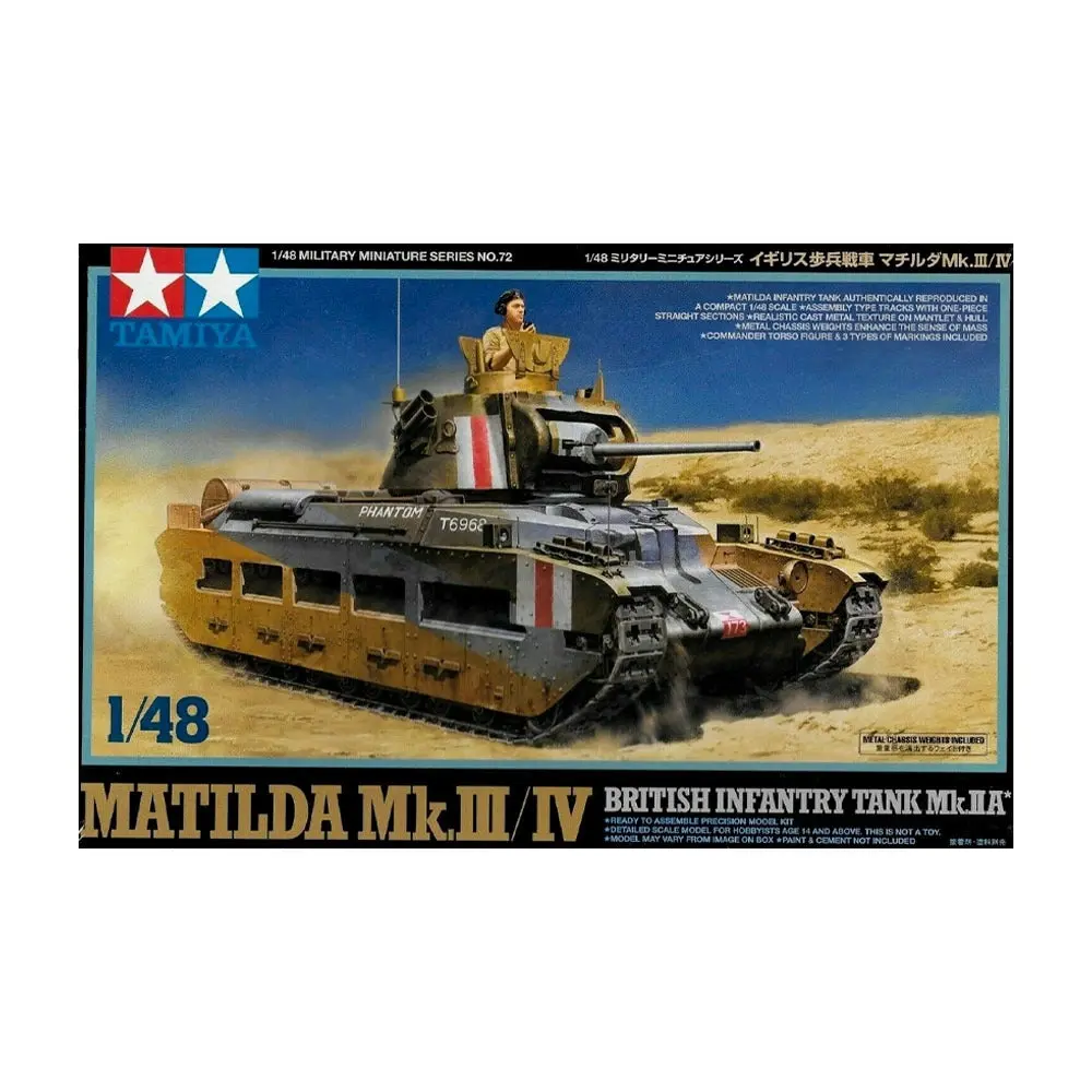 1/48 Matilda Mk.III/ IV British Inf. Tank - Hobbies