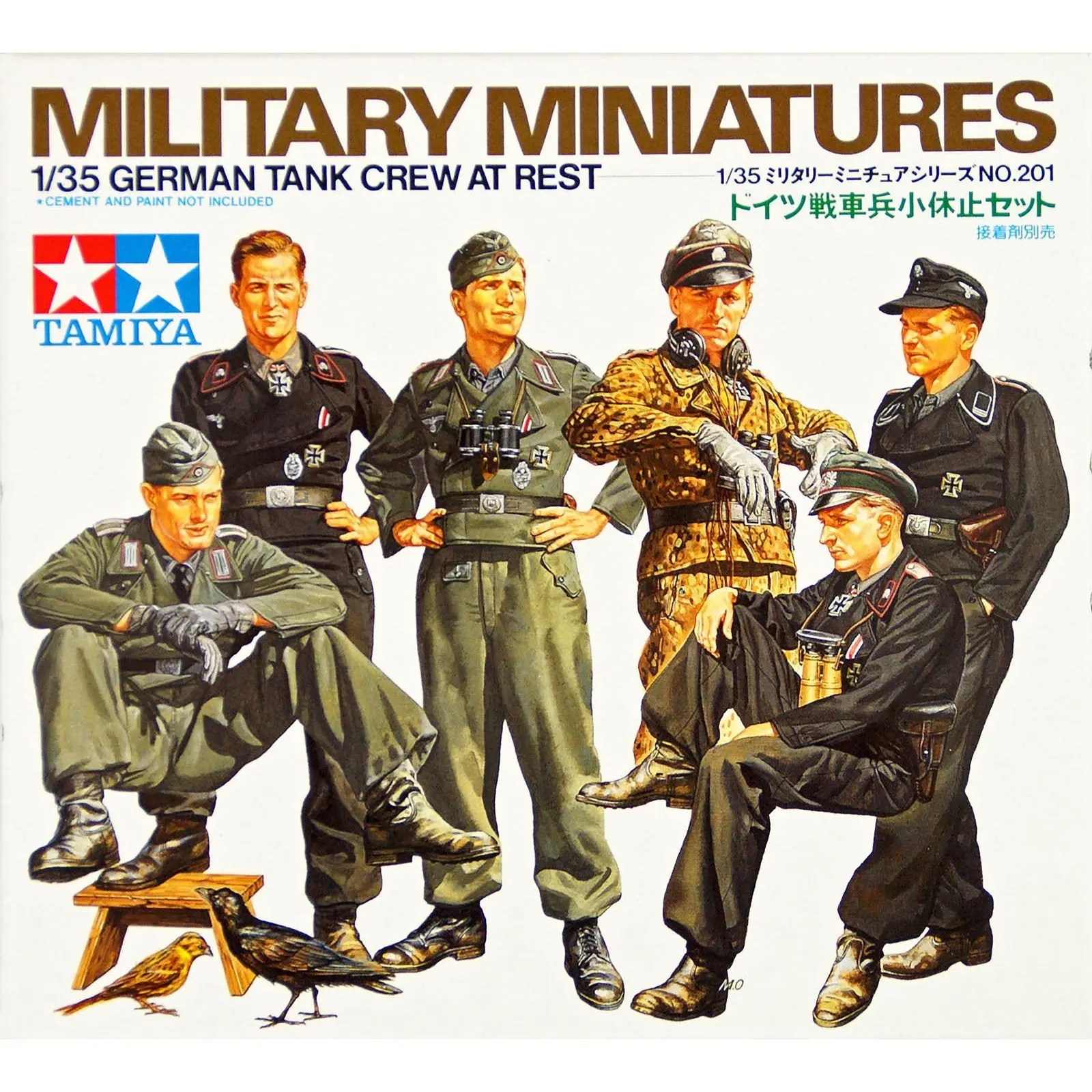 1/35 German Tank Crew At Rest - Hobbies