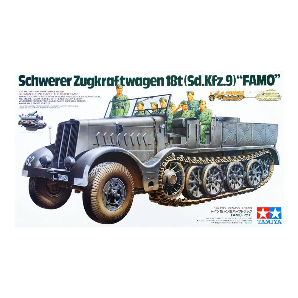 1/35 Ger. 18 Ton Hea vy Half Track - Hobbies
